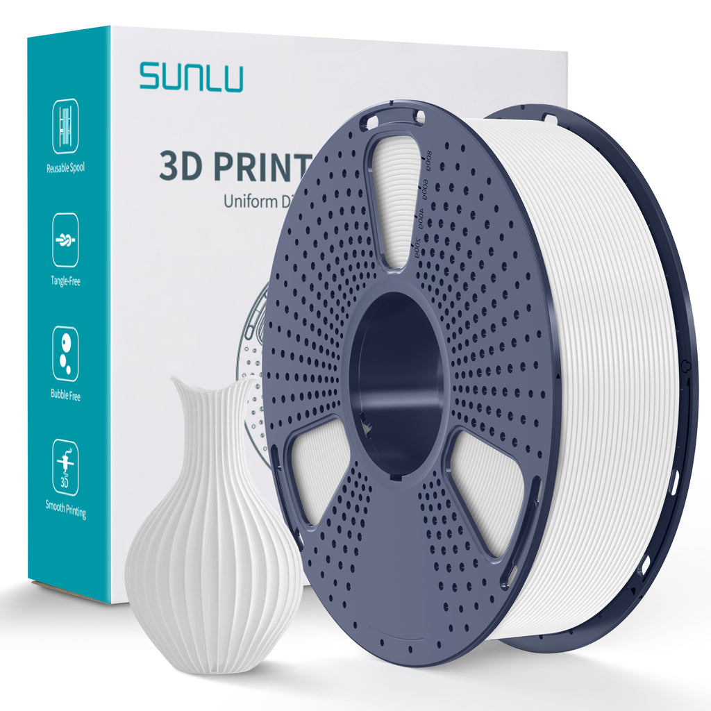 Sunlu PLA+ White 1kg — Coming Soon