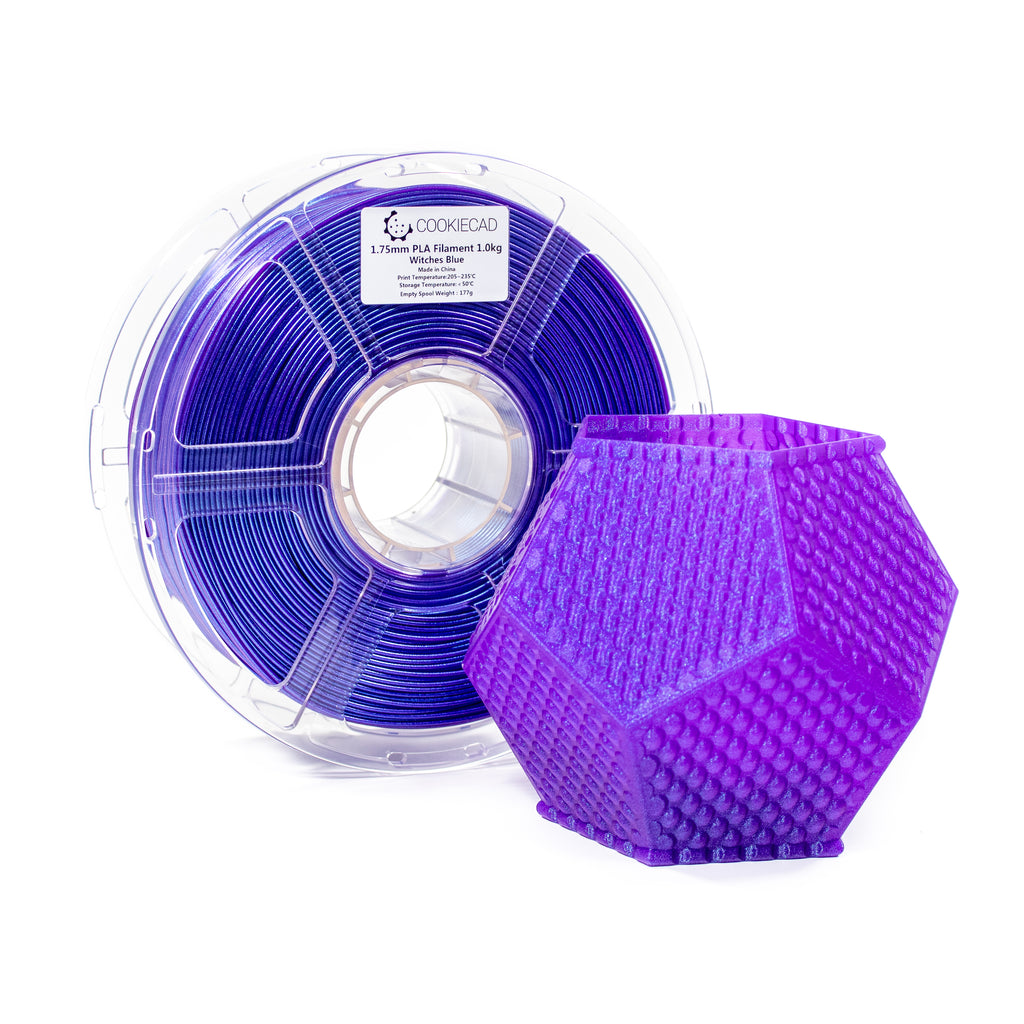 CookieCad Witches Blue PLA Filament 1kg