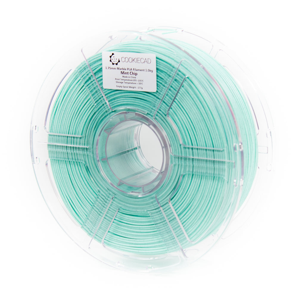 CookieCad Mint Chip Marble PLA Filament 1kg