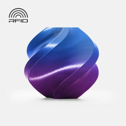 Bambu PLA Silk Multi-Color Aurora Purple
