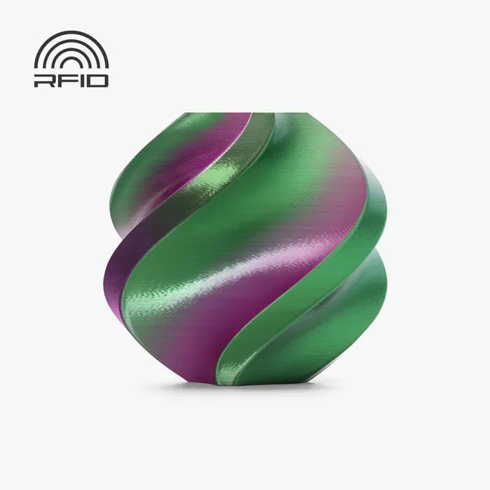Bambu PLA Silk Multi-Color Mystic Magenta