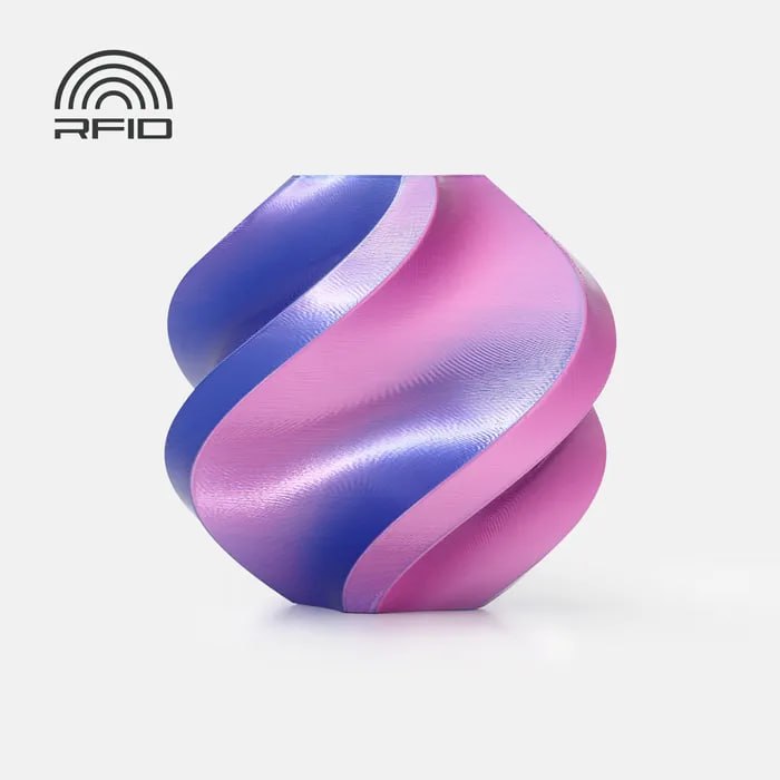 Bambu PLA Silk Multi-Color Neon City