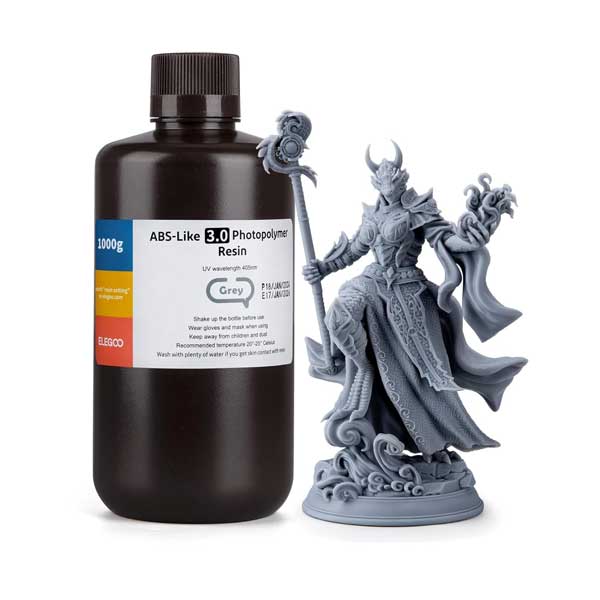 Elegoo ABS-Like Resin V3.0 Grey 1kg