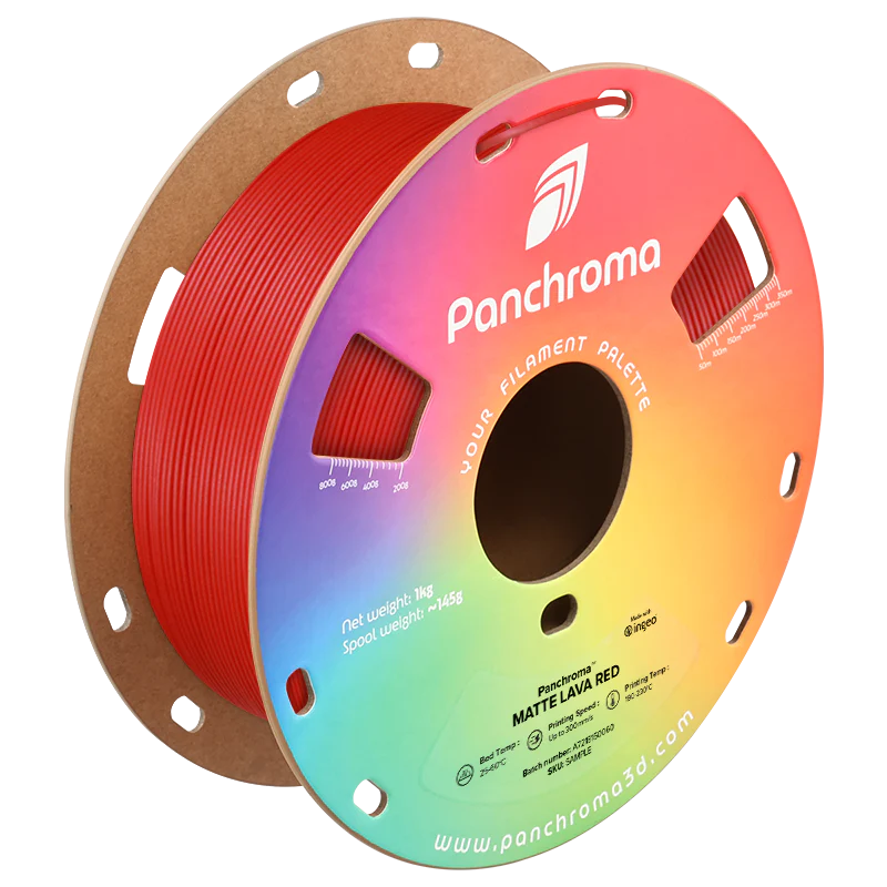Polymaker Panchroma Matte PLA Lava Red 1kg